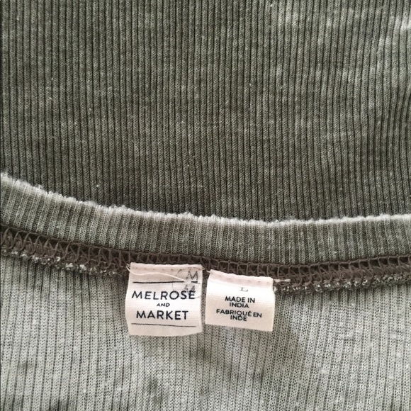 Melrose and Market Burnout Tank Top - Picture 3 of 3